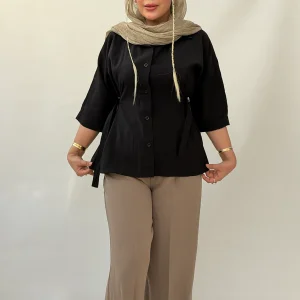شومیزکمرسگک دار