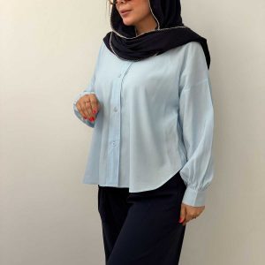شومیز آستین چین