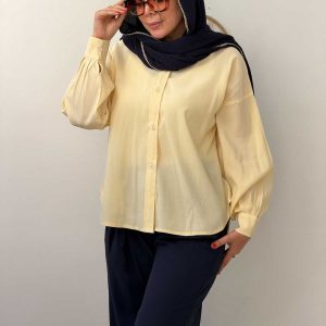 شومیز آستین چین