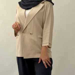 کت تک سیلک دو دکمه