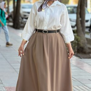 دامن کرپ کاترین