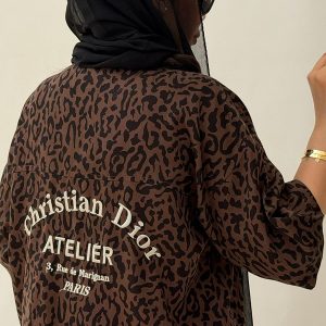 شومیز دیور پلنگی
