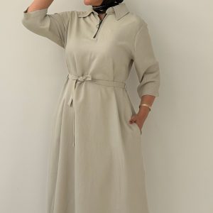 کفتان سیلک پاییزه نیم زیپ
